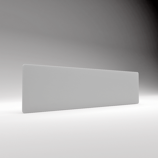 Niedrigenergie-Infrarotheizung 280W von ZenSwiss, matt weiss, elegant, 30x120 cm, vielseitig montierbar.