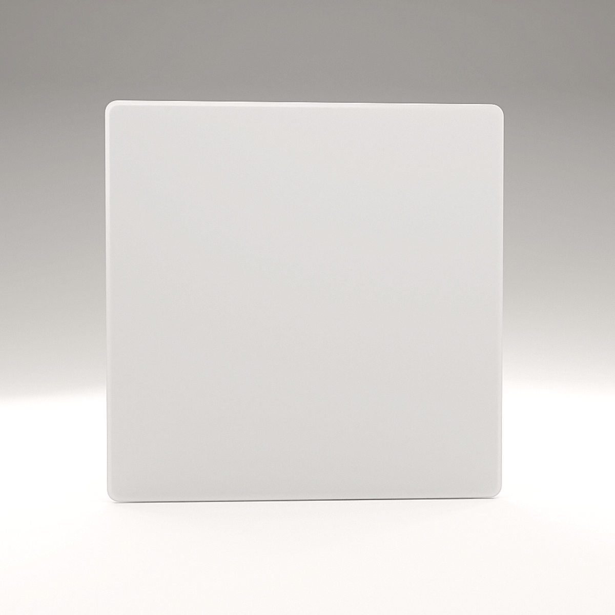 ZenSwiss Deluxe Infrarotpanel 260W in matt weiss, geeignet für Wand- und Deckenmontage, modernes Design.