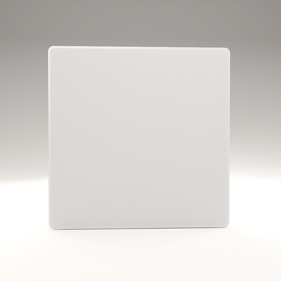 ZenSwiss Deluxe Infrarotpanel 260W in matt weiss, geeignet für Wand- und Deckenmontage, modernes Design.