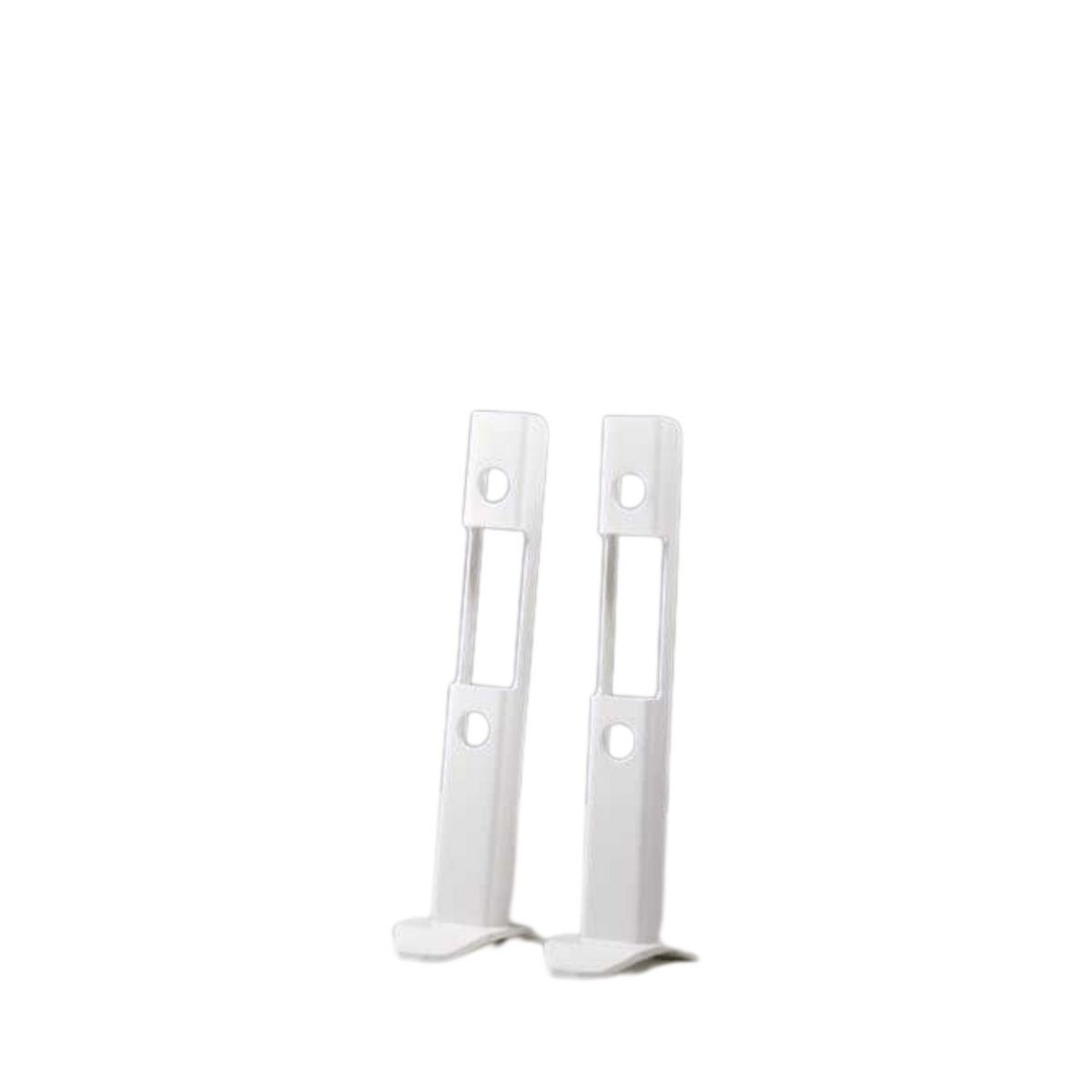 ZenSwiss Standfüsse in 30 cm für Infrarotheizpaneele mit 300 mm Breite, ideales Zubehör für effiziente Wärme.