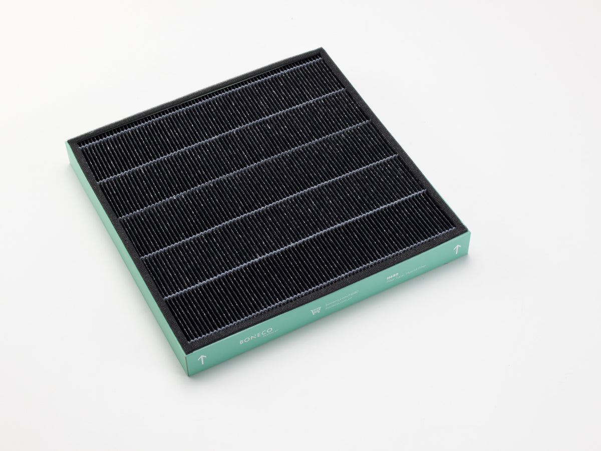 Boneco A681 Hybrid Filter für Luftreiniger H680 und H700, einfacher Wechsel, 28 cm breit.