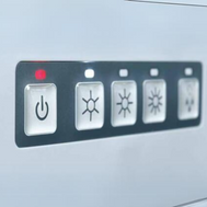 Secomat 200 Wand-Wäschetrockner für bis zu 50 m² mit einfachem Bedienkonzept und geringem Wartungsaufwand.