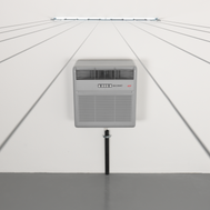 Secomat 200 Wand-Wäschetrockner für Räume bis 50 m², einfache Montage und Bedienung.