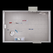 Krüger secomat 2 Wäschetrockner mit energieeffizienter Wäsche-Erkennung und pulverbeschichtetem Stahlblech-Gehäuse.