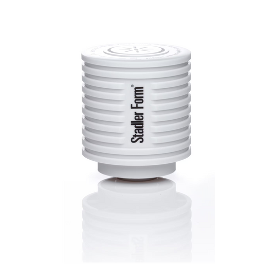 Stadler Form Antikalk Kartusche zur Wasserenthärtung und Vermeidung von Kalkpartikeln für Ultraschallsysteme.