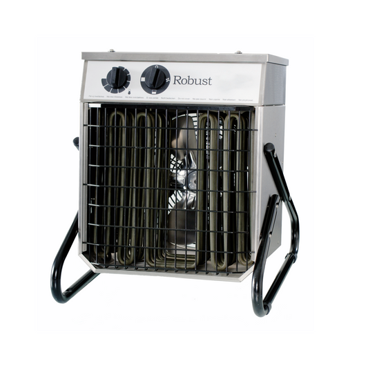 Der Veab Robust C mit 15 kW ist speziell für feuchte und aggressive Umgebungen entwickelt. Korrosionsschutz, volle Heizleistung, wartungsarm.