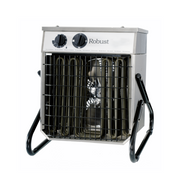 Veab Robust C9 Heizlüfter in Edelstahl, ideal für korrosionsgefährdete Umgebungen, 9 kW, Wandmontage, IP65.