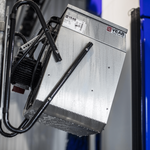 Veab Robust C9 Heizlüfter für korrosionsgefährdete Umgebung, 9 kW, aus Edelstahl und Stahl, Wandmontage.