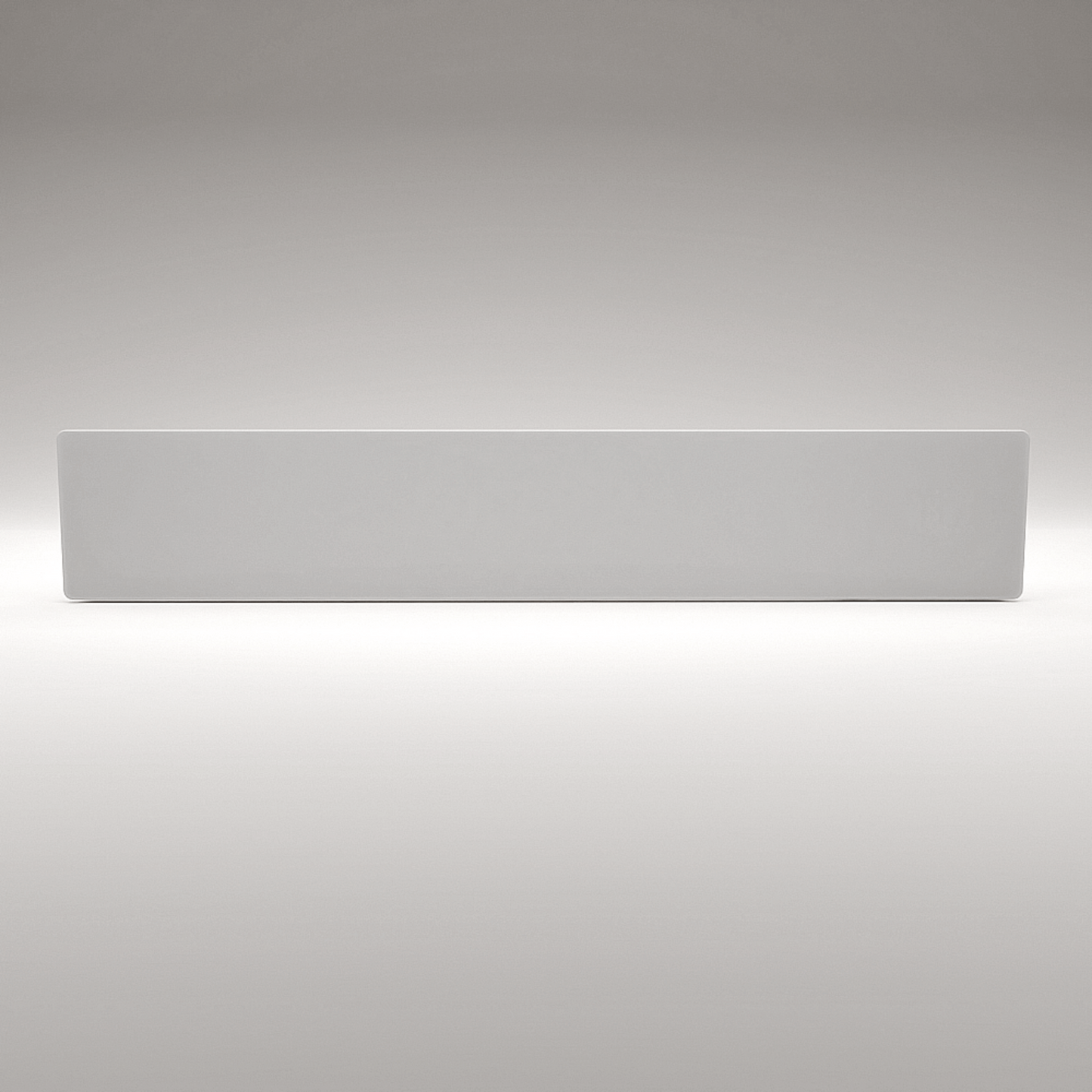 ZenSwiss Niedrigenergie-Infrarotheizung 400W, elegantes Design in Matt Weiss, Wandmontage.