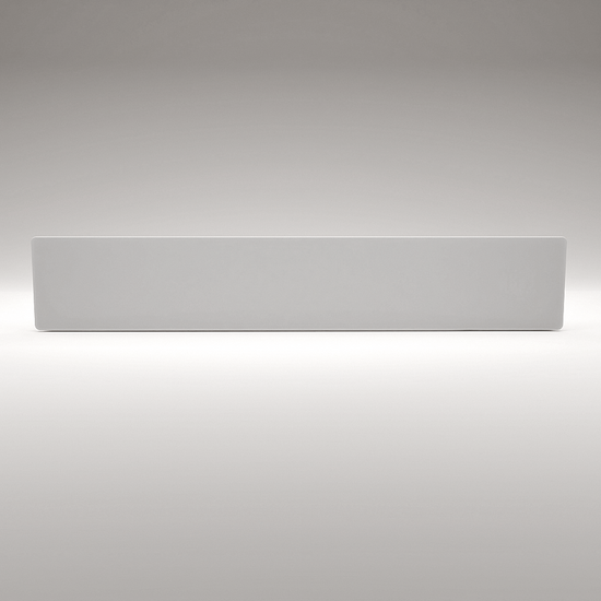 ZenSwiss Niedrigenergie-Infrarotheizung 400W, elegantes Design in Matt Weiss, Wandmontage.