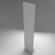 ZenSwiss Niedrigenergie-Infrarotheizung 570W, elegantes Design, Wand- oder Mobilmontage, 40x170 cm.