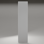 ZenSwiss Deluxe Infrarotpanel 570W in elegantem Design, montiert an der Decke, 40 x 170 cm.