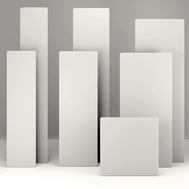 ZenSwiss Niedrigenergie-Infrarotheizung 390W in elegantem matten Weiss, Wandmontage oder mobil einsetzbar.