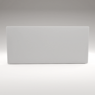 ZenSwiss Niedrigenergie-Infrarotheizung 550W in elegantem Matt Weiss, 54 cm x 118 cm  ideal für Wandmontage.