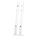 ZenSwiss Standfüsse 54 cm für 30 cm und 40 cm breite Paneele, leichtes Zubehör mit 2 kg.