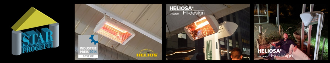 Helios Radiant & Heliosa Zubehör, Stative und Ersatzröhren