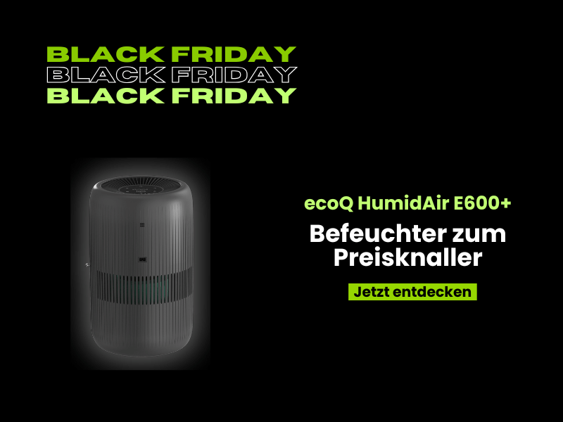 Luftbefeuchter Black Friday Angebot