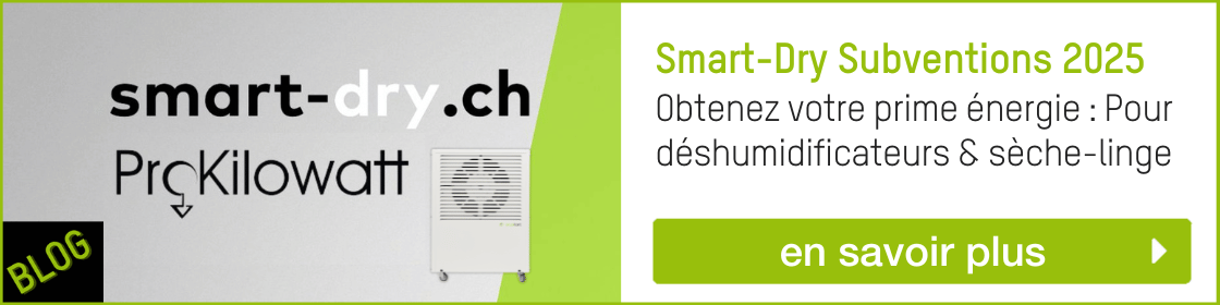 Smart-Dry Aides pour déshumidificateurs et séchoirs d'ambiance.