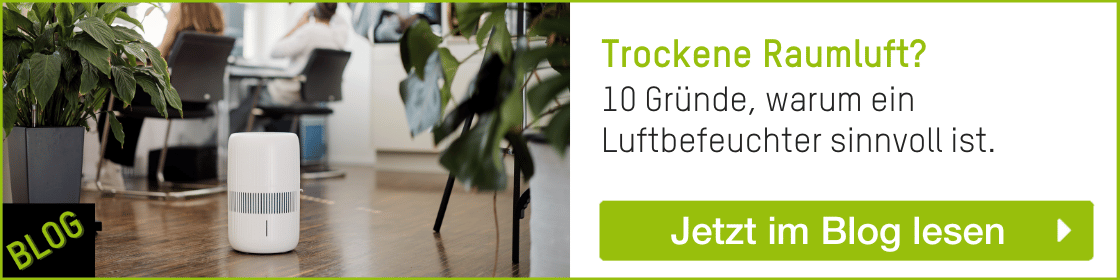 Trockene Raumluft