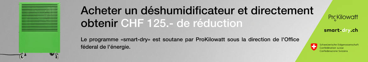 ecofort déshumidificateurs smart-dry ProKilowatt