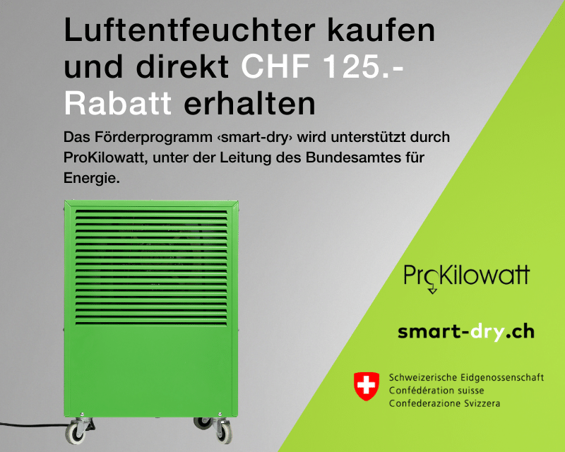 ecofort Luftentfeuchter smart-dry ProKilowatt