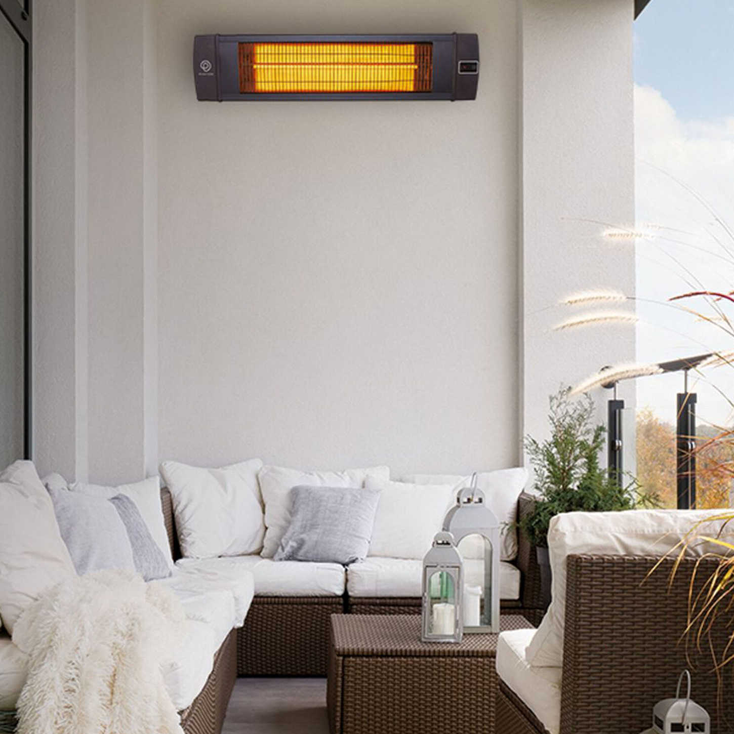 ecofort ecoQ Sole 2000 Der besonders flexibel einsetzbare Heizstrahler