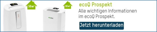 ecoQ Entfeuchter Prospekt