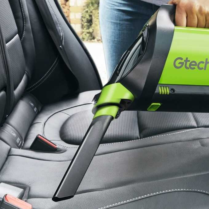 Gtech Pro Bag 2 pour nettoyer l'intérieur de la voiture