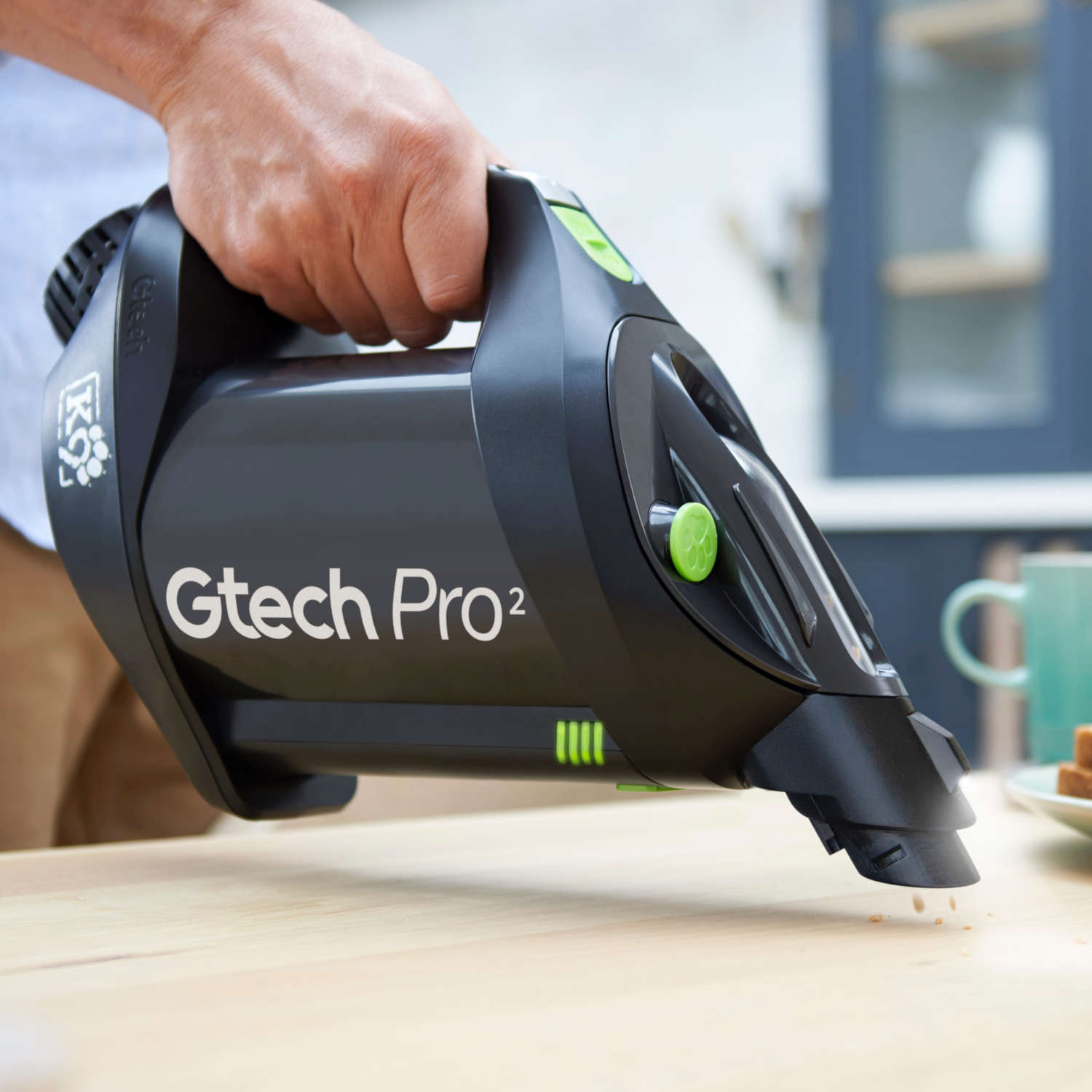 Le Gtech Pro Bag 2 K9 est également parfait comme aspirateur à main