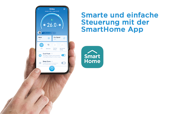 Midea PortaSplit Smartphone App